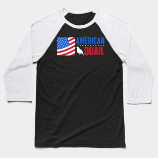 American Quail Baseball T-Shirt